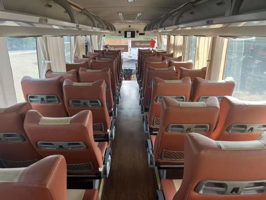 Kullanılmış Lüks Otobüsler 54 Koltuklu ZK6120HQ5Y Kullanılmış Sol Sürüş Otobüsleri
