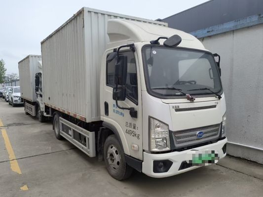 Tek sıra kullanılmış kargo kamyonu BYD T5A4.5T4.03 Meter Saf Elektrikli Kutu Tipi Hafif Kamyon