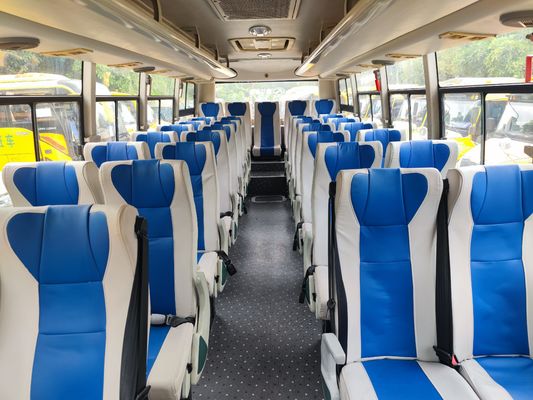 33 Koltuklu Kullanılmış King Long Koçları XMQ Kullanılmış Sol El Sürücüsü Otobüsleri