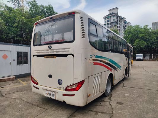 33 Koltuklu Kullanılmış King Long Koçları XMQ Kullanılmış Sol El Sürücüsü Otobüsleri