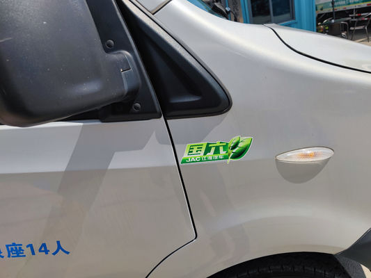 JAC Kullanılmış Mini Otobüs Euro 6 Emisyon Standartı ve 3570mm Tekerlek Bazası ile 14 Koltuklu Kullanılmış Yolcu Kamyoneti