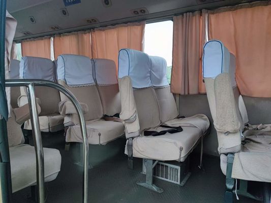 King Uzun Kullanılmış 23 Koltuklu Otobüs Güvenilir İkinci El Tren Yolu Sol El Sürücü