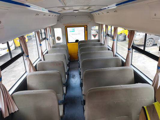 Dizel ikinci el okul minibüsü 36 koltuk kullanılmış Yutong otobüsleri LHD direksiyon pozisyonu