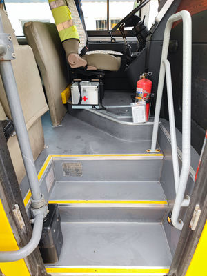 Dizel İkinci El Okul Servis Vanı 36 Koltuklu Kullanılmış Otobüsler LHD Direksiyon Konumu