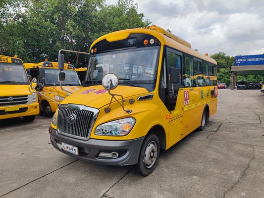 Dizel ikinci el okul minibüsü 36 koltuk kullanılmış Yutong otobüsleri LHD direksiyon pozisyonu