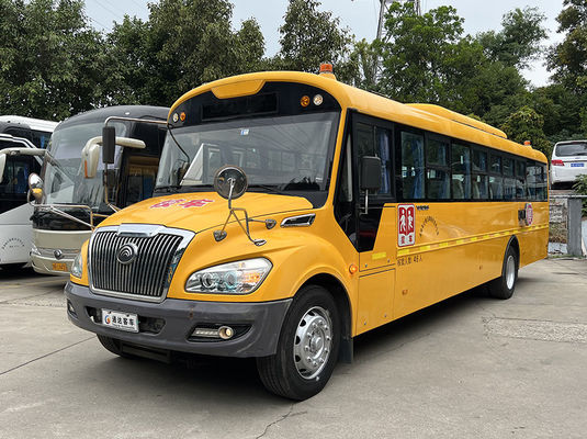 Sarı Kullanılmış Okul Otobüsleri 46 Koltuklu El Şanzıman Kullanılmış YuTong Otobüsleri
