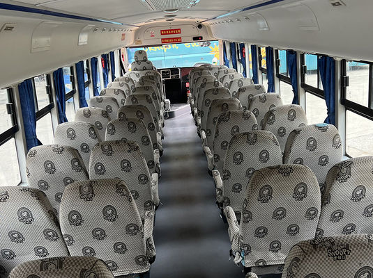 Sarı Kullanılmış Okul Otobüsleri 46 Koltuklu El Şanzıman Kullanılmış YuTong Otobüsleri
