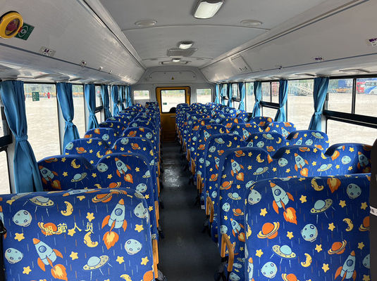 Öğrencileri Taşımak İçin Kullanılan 52 Kişilik Okul Otobüsleri