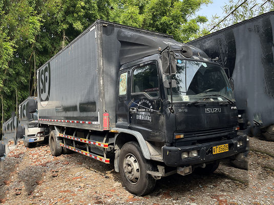 Japonya ISUZU LHD Kullanılmış Kargo Kamyonu Kılavuzu 2. El Kargo Van 4x2 Sürücü