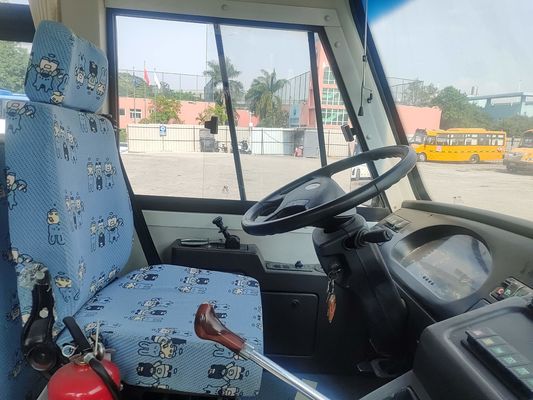 Shangrao 51 koltuklu eski okul otobüsü 80km/h Maksimum Hız Euro 4 Emisyon Standartı