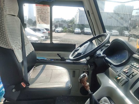 King Long 32 kişilik otobüs ikinci el okul otobüsü Sarı dizel yakıt tipi