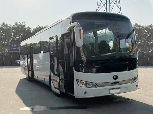 Euro 5 LHD dizel kullanılmış yolcu otobüsü 55 koltuklu Yutong ZK6125HQT5Z