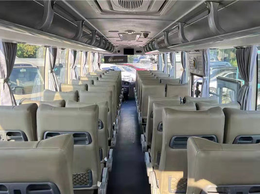 Euro 5 LHD dizel kullanılmış yolcu otobüsü 55 koltuklu Yutong ZK6125HQT5Z