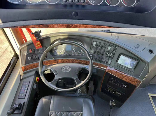 Euro 5 LHD dizel kullanılmış yolcu otobüsü 55 koltuklu Yutong ZK6125HQT5Z