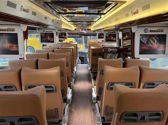 46 Koltuklu Kullanılmış Lüks Otobüsler Euro 5 Sol Direksiyonlu Dizel