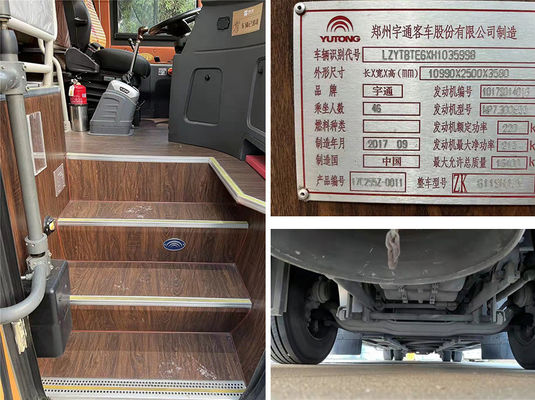 46 Koltuklu Kullanılmış Lüks Otobüsler Euro 5 Sol Direksiyonlu Dizel