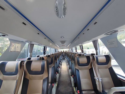 Lüks Pembe Kullanılmış Yutong Otobüsleri Euro 5 LHD Kullanılmış Dizel Otobüs Satılıyor
