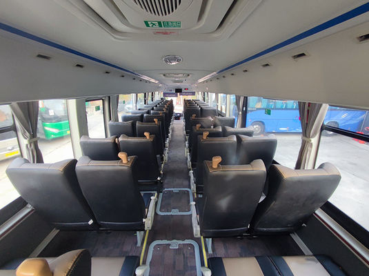 Lüks Pembe Kullanılmış Otobüsler Euro 5 LHD Kullanılmış Dizel Servis Otobüsü Satılık