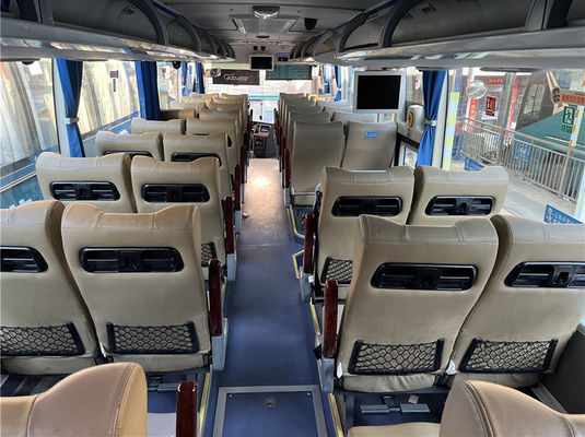 El şanzımanlı önceden sahip olduğu otobüsler 47 koltuk Euro 4 LHD ikinci el turist otobüsü