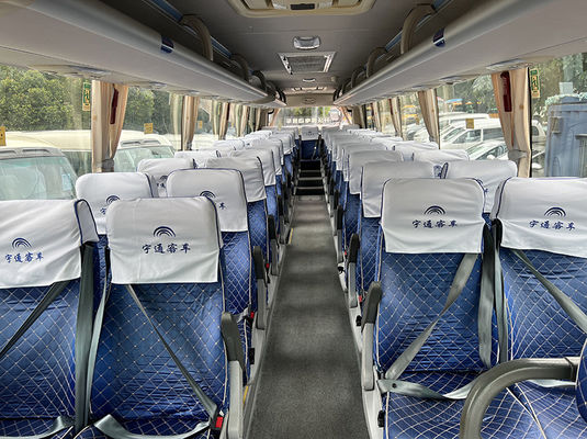 LHD Kullanılmış Elektrikli Otobüs 200kw Güç 48 Koltuk Turist Otobüsü İkinci El