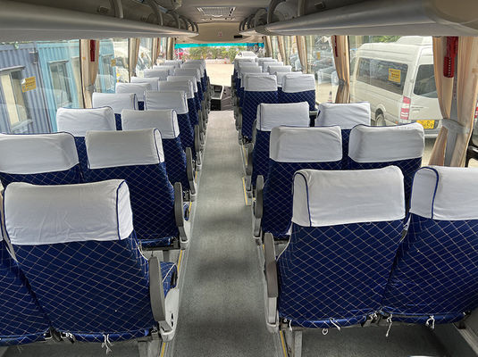 LHD Kullanılmış Elektrikli Otobüs 200kw Güç 48 Koltuk Turist Otobüsü İkinci El