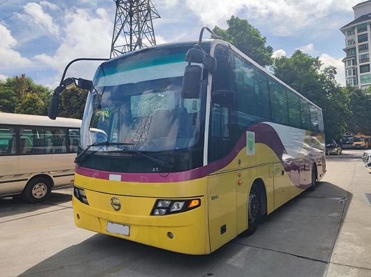 El şanzımanı kullanılmış lüks otobüs 100km/h Maksimum Hız Dizel Yakıt Servo 49 Koltuk