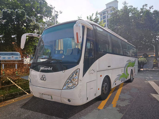 Shuchi 46 Koltuklu Kullanılmış Elektrikli Otobüs Otomatik Kullanılmış Arabalar Mini Otobüs