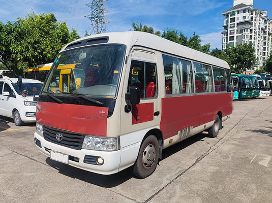 23 koltuklu Toyota Coaster El şanzımanlı ikinci el tur otobüsü