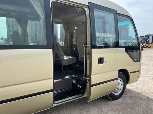 ISO Kullanılmış 20 yolcu otobüsü, El şanzımanlı Toyota Coaster Kullanılmış otobüs