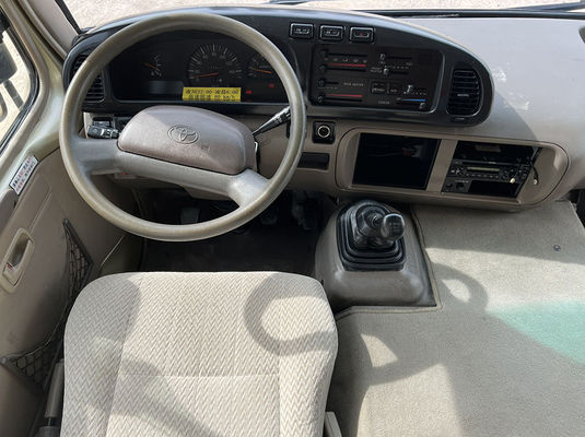 ISO Kullanılmış 20 yolcu otobüsü, El şanzımanlı Toyota Coaster Kullanılmış otobüs
