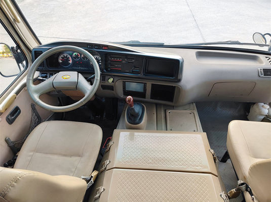 Guangqi Kullanılmış Mini Van İkinci el Ticari Kamyonetler 23 koltuklu ISO onaylı