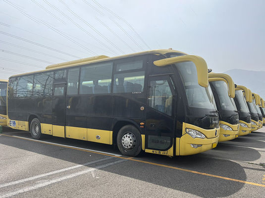 35-50 Koltuk Kullanılmış Elektrikli Otobüs 150kw Otomatik FTTB100 İkinci El 35 Koltuklu Otobüs