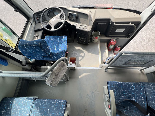 35-50 Koltuk Kullanılmış Elektrikli Otobüs 150kw Otomatik FTTB100 İkinci El 35 Koltuklu Otobüs