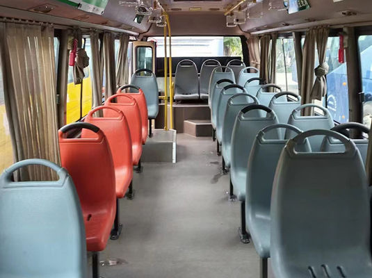 44 Koltuk 25 Koltuk Kullanılmış Tren Otobüsü 150kw Otomatik LHD Elektrikli Otobüs