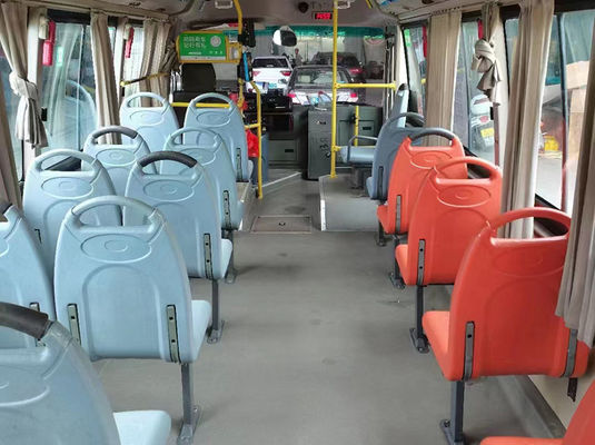 44 Koltuk 25 Koltuk Kullanılmış Tren Otobüsü 150kw Otomatik LHD Elektrikli Otobüs