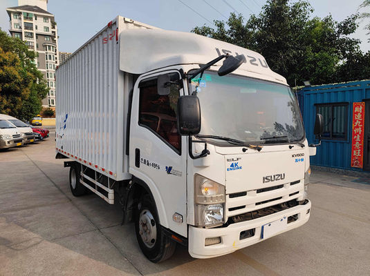 Beyaz El Önceden Mülkiyetinde Kargo Kamyonetleri Dizel Isuzu Kullanılmış Kargo Kamyonet Kutu Kamyonu