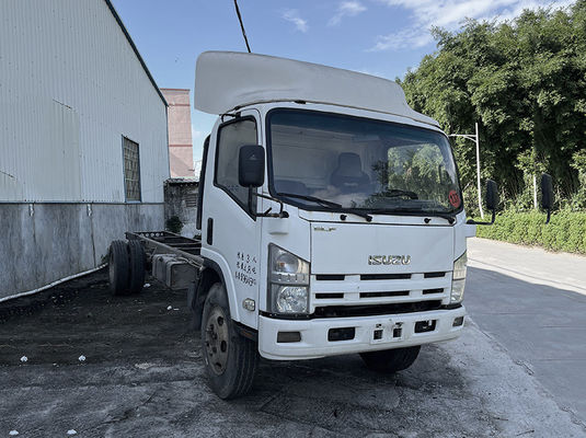 8-10 Ton Kullanılmış Orta Güçlü Kamyonlar 4x2 Sürücü Uzun Süren Dizel Yakıtı