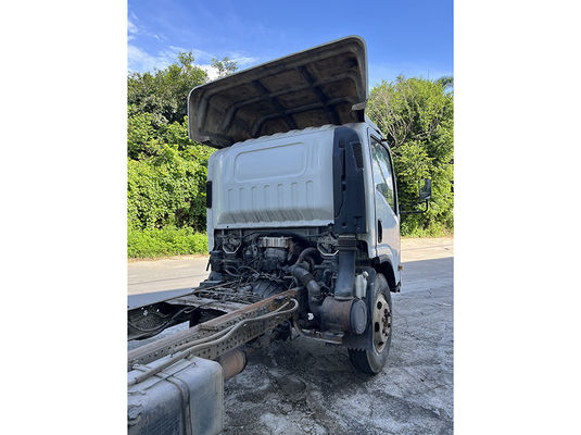8-10 Ton Kullanılmış Orta Güçlü Kamyonlar 4x2 Sürücü Uzun Süren Dizel Yakıtı