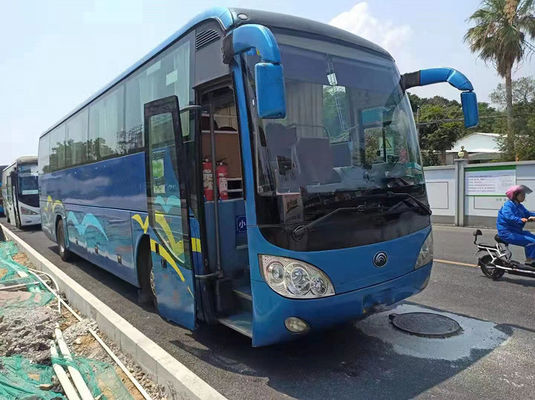 LHD Manual Yucai Kullanılmış Lüks Otobüs 55 koltuklu Euro 3 Dizel Kullanılmış Şehir Otobüsü