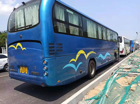 LHD Manual Yucai Kullanılmış Lüks Otobüs 55 koltuklu Euro 3 Dizel Kullanılmış Şehir Otobüsü