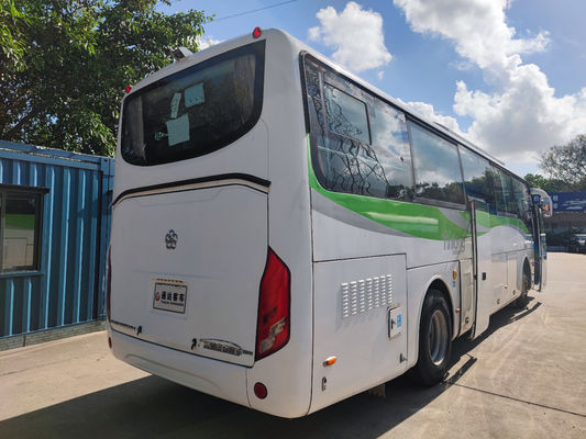 Guangtong 46 kişilik kullanılmış elektrikli otobüs / ikinci el yolcu otobüsü