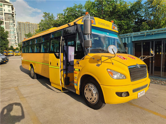 Otomatik Sarı Ön Kullanımlı Okul Otobüsleri 46 Koltuklu İkinci El Okul Kamyoneti