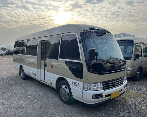 Toyota 23 Koltuklu Kullanılmış Tren Otobüsü 7m Benzin Kullanılmış Mini Otobüs