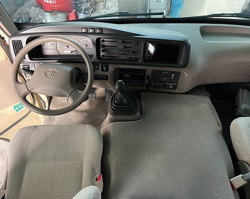 Toyota 23 Koltuklu Kullanılmış Tren Otobüsü 7m Benzin Kullanılmış Mini Otobüs