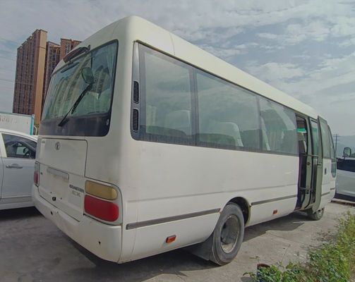 Toyota Kullanılmış Tren Otobüsü 23 Koltuklu LHD Mini Otobüs El Değişimli Ve Dizel Yakıt Tipi