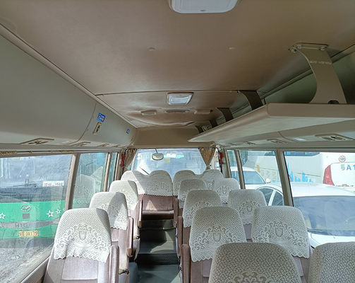 Toyota Kullanılmış Tren Otobüsü 23 Koltuklu LHD Mini Otobüs El Değişimli Ve Dizel Yakıt Tipi