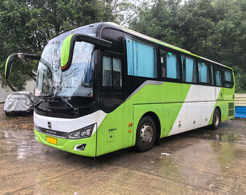 Yaxing LHD 48 koltuklu Kullanılmış Koç Otobüs Dizel Yakıt En Yüksek Hız 100 Km/Saat Sürüş Otobüsü