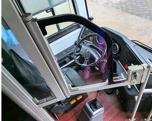 Yaxing LHD 48 koltuklu Kullanılmış Koç Otobüs Dizel Yakıt En Yüksek Hız 100 Km/Saat Sürüş Otobüsü