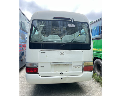 LHD direksiyon pozisyonu ile Toyota Kullanılmış Coaster Otobüs Euro 3 Emisyon Standartı Benzin Motoru