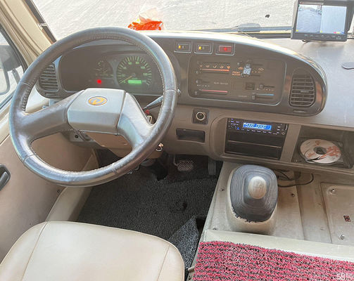 GAC 19 koltuklu Kullanılmış Otobüs 6m LHD Euro 3 Dizel Motoru 127hp Kullanılmış Mini Otobüs